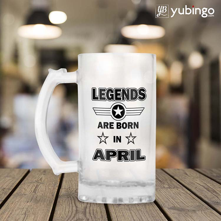 Legends Customised Beer Mug