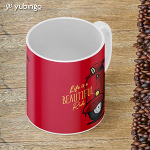 Life is Beautiful Ride Coffee Mug-Image4