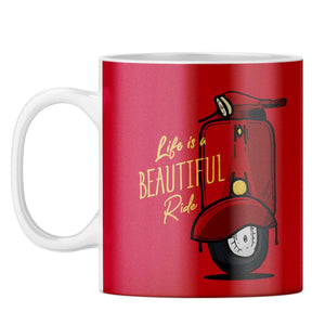 Life is Beautiful Ride Coffee Mug