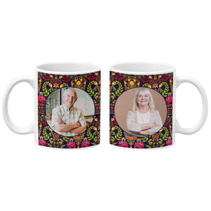 Mughal Pattern Photo Coffee Mug
