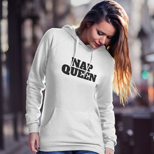 Nap Queen Hoodie-White