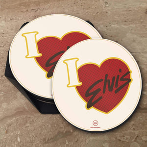 Nolan West Elvis Presley | I Love Elvis Coasters-Image6