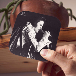 Nolan West Elvis Presley | King with Mic Coasters-Image3