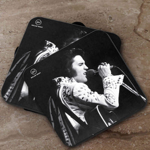 Nolan West Elvis Presley | King with Mic Coasters-Image6