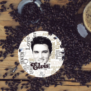 Nolan West Elvis Presley | Word Collage Coasters-Image7
