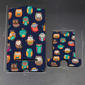 Owly Pattern Mobile Stand-Image3