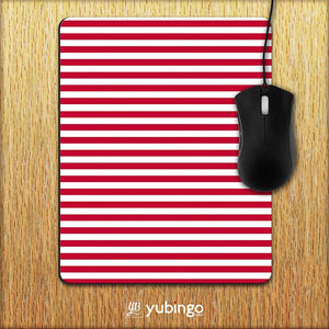 Red Stripes Mouse Pad-Image2