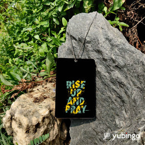 Rise Up and Pray Car Hanging-Image5