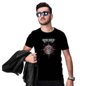 Road Rider Men T-Shirt-Black