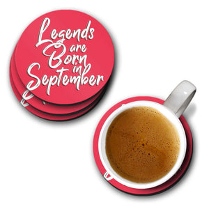 September Legends Coasters