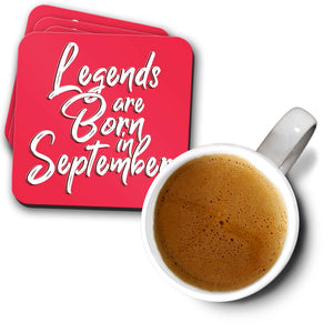 September Legends Coasters