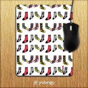 Socks Pattern Mouse Pad-Image2