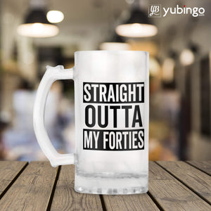 Straight Outta Fourties Beer Mug-Image3