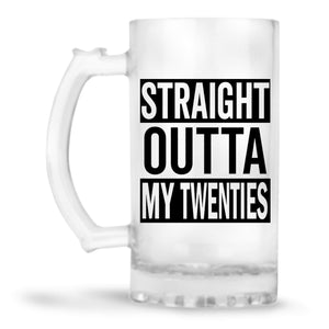 Straight Outta Twenties Beer Mug