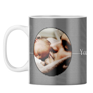 Stripes and Photo Coffee Mug-Image2