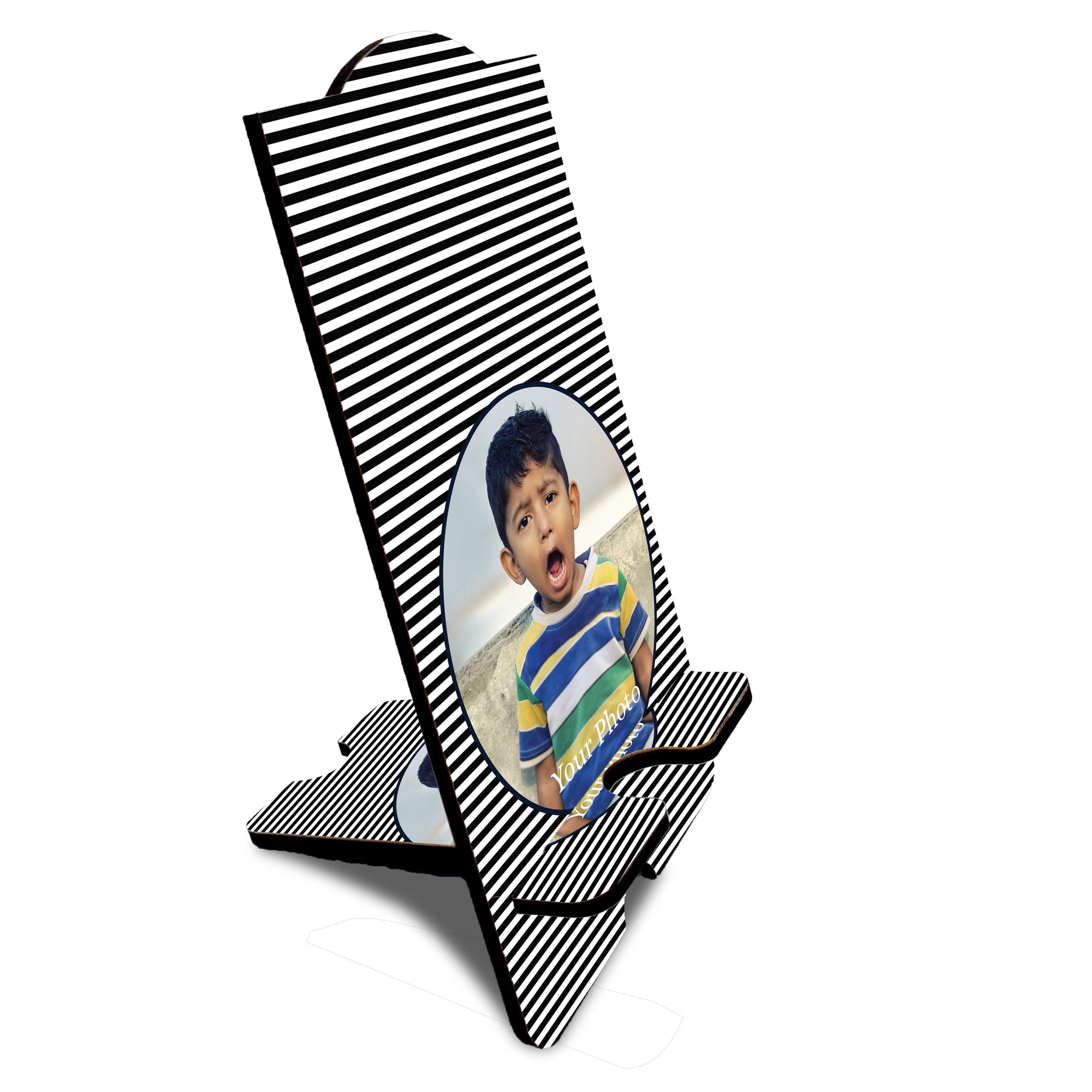 Stripes and Photo Mobile Stand