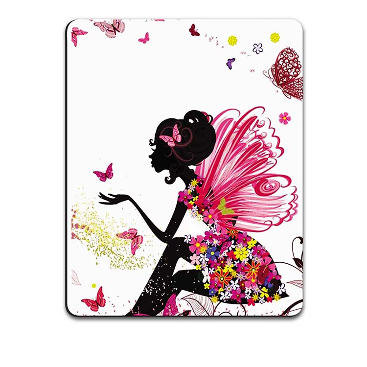 The Pixie With Her Butterflies Mouse Pad