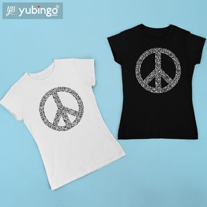 War And Peace T-Shirt-White