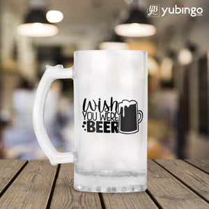 Wish You Were Beer Beer Mug-Image3