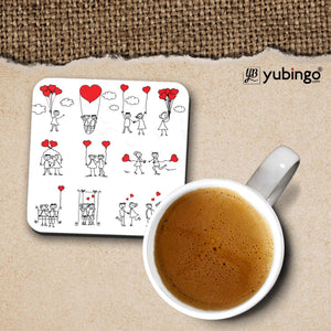 You are my sweetie Cushion, Coffee Mug with Coaster and Keychain-Image3