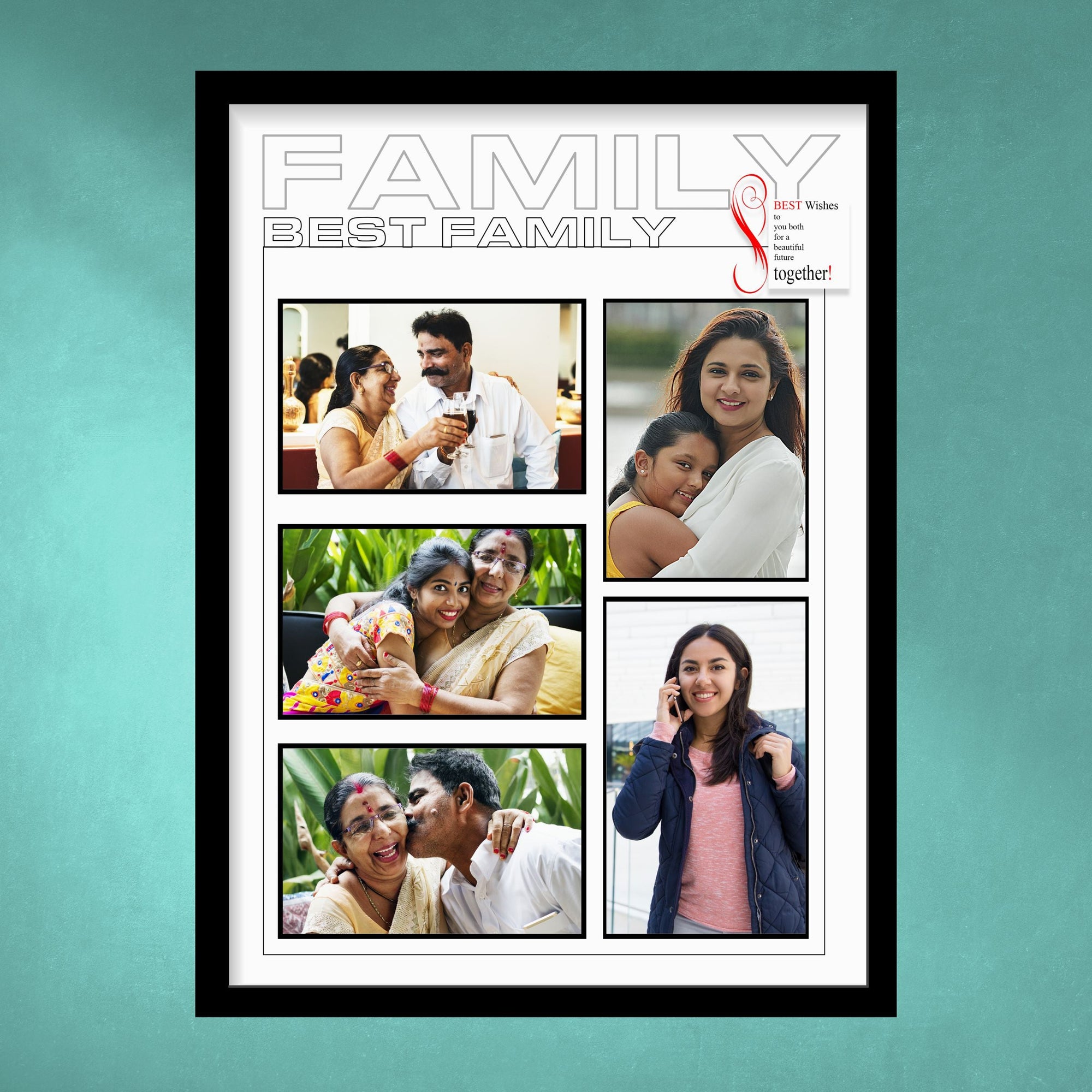 Best Family Photo Collage Customised Frame