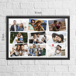 Photo Collage with Nine Photos Customised Frame-Image6